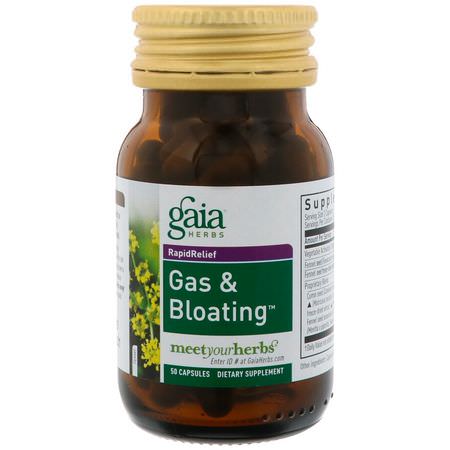 Gaia Herbs Gas Bloat Formulas Herbal Formulas - عشبي, المعالجة المثلية, أعشاب, Bloat