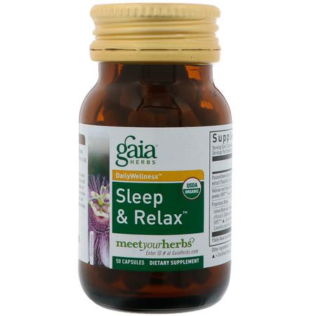 Gaia Herbs Herbal Formulas Sleep Formulas - الن,م, المكملات الغذائية, الأد,ية العشبية, المعالجة المثلية