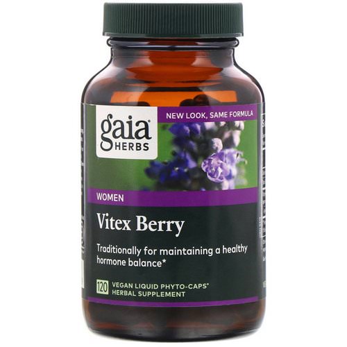 Gaia Herbs, Vitex Berry for Women, 120 Vegan Liquid Phyto-Caps فوائد