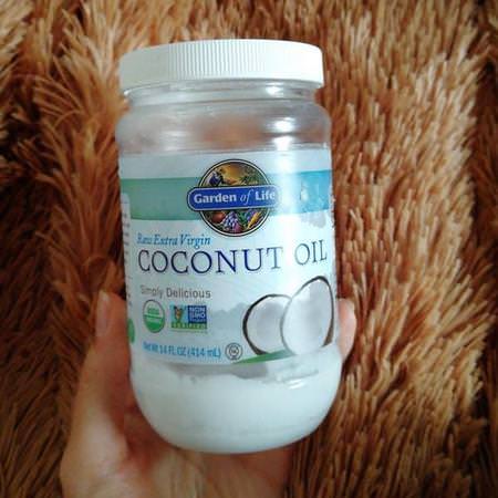 Garden of Life, Raw Extra Virgin Coconut Oil, 16 fl oz (473 ml)