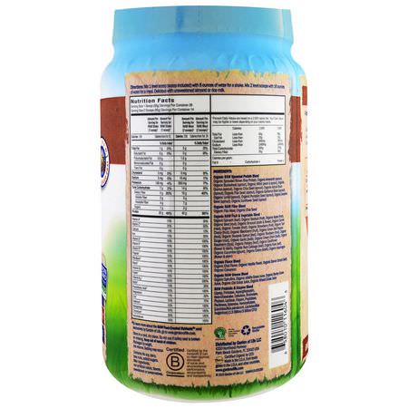 Garden of Life, RAW Organic Meal, Organic Shake and Meal Replacement, Vanilla Spiced Chai, 2 lbs (909 g):البر,تين النباتي ,