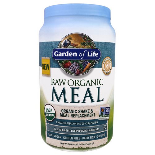 Garden of Life, RAW Organic Meal, Organic Shake & Meal Replacement, 2.28 lbs (1,038 g) فوائد