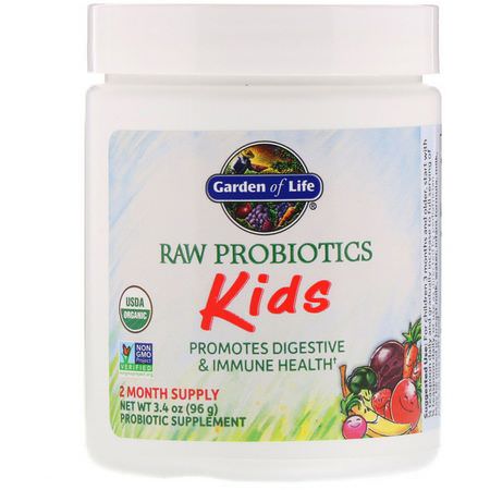 Garden of Life Children's Probiotics - بر,بي,تيك الأطفال, الصحة, الأطفال, الطفل