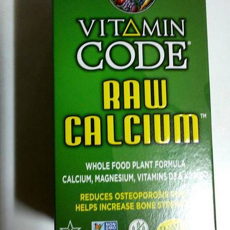 Garden of Life, Vitamin Code, Raw Calcium, 120 UltraZorbe Vegetarian Capsules