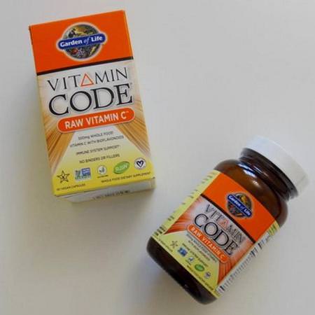 Garden of Life Vitamin C Cold Cough Flu - الأنفل,نزا ,السعال ,البرد ,فيتامين C