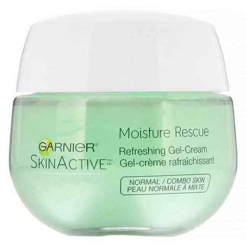 Garnier, SkinActive, Moisture Rescue Refreshing Gel-Cream, Normal/Combo Skin, 1.7 oz (50 g) فوائد