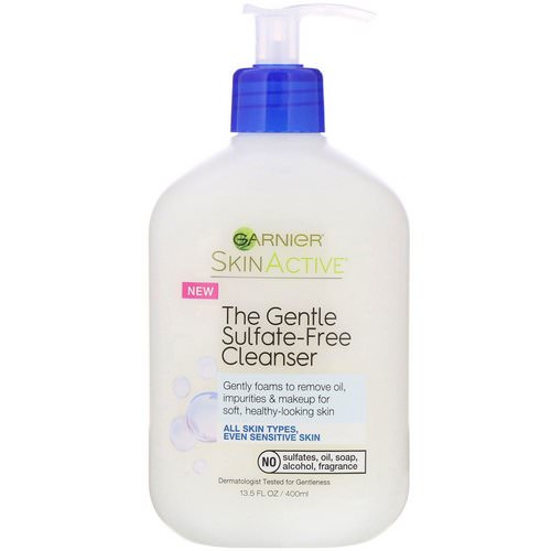 Garnier, SkinActive, The Gentle Sulfate-Free Cleanser, 13.5 oz (400 ml) فوائد