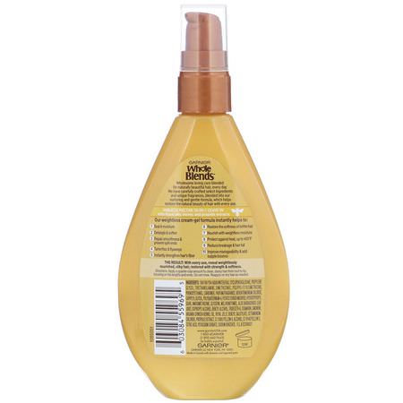 Garnier, Whole Blends, Honey Treasures Miracle Nectar Repairing Leave-In, 5 fl oz (150 ml):علاجات الإجازة
