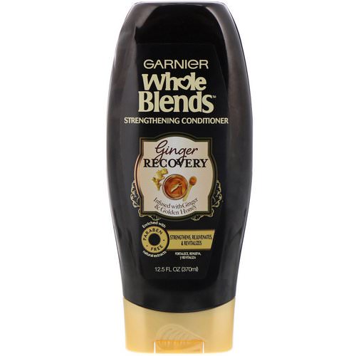 Garnier, Whole Blends, Strengthening Conditioner, Ginger Recovery, 12.5 fl oz (370 ml) فوائد