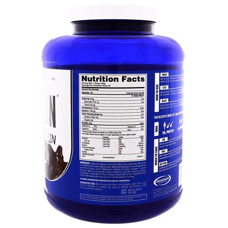 Gaspari Nutrition, MyoFusion, Advanced Protein, Milk Chocolate, 4 lbs (1.81 kg):البر,تين, التغذية الرياضية