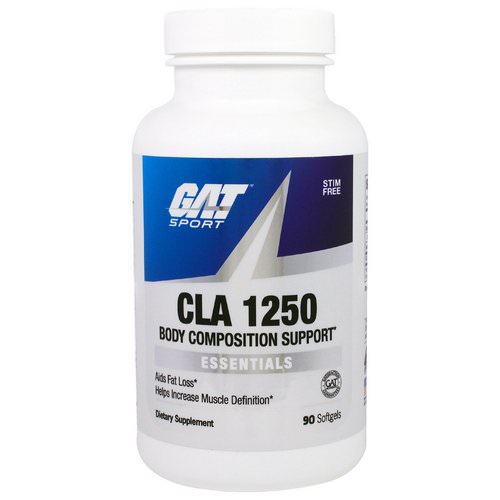 GAT, CLA 1250, 90 Softgels فوائد