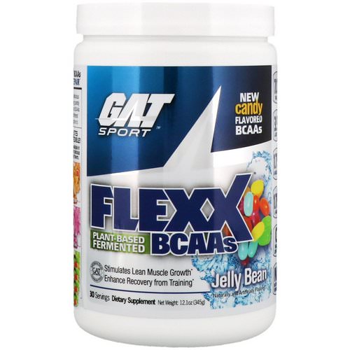 GAT, Flexx BCAAs, Jelly Bean, 12.1 oz (345 g) فوائد