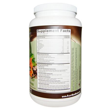 Genceutic Naturals, Plant Head, Real Meal, Chocolate, 2.3 lb (1050 g):البر,تين النباتي ,
