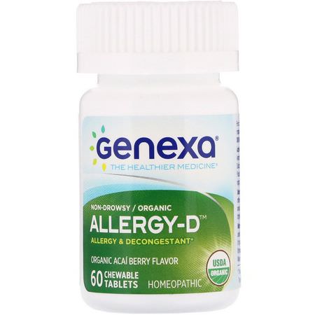 Genexa LLC Homeopathy Formulas - المعالجة المثلية, الأعشاب
