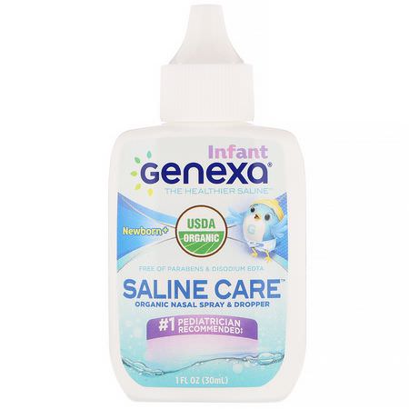 Genexa LLC Baby Nasal Sprays Aspirators - المضخّمات, بخاخات الأنف البشري, الأمان, الصحة