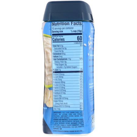 Gerber, Probiotic Rice Cereal, Sitter, Banana Apple, 8 oz (227 g):حب,ب الأطفال الساخنة,تغذية الأطفال