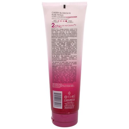 Giovanni, 2chic, Ultra-Luxurious Conditioner, to Pamper Stressed Out Hair, Cherry Blossom & Rose Petals, 8.5 fl oz (250 ml):بلسم, العناية بالشعر