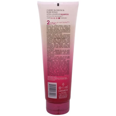 Giovanni, 2chic, Ultra-Luxurious Shampoo, to Pamper Stressed Out Hair, Cherry Blossom & Rose Petals, 8.5 fl oz (250 ml):شامب, العناية بالشعر