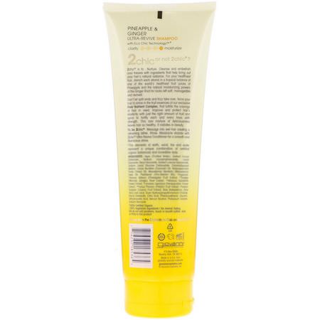 Giovanni, 2chic, Ultra-Revive Shampoo, for Dry, Unruly Hair, Pineapple & Ginger, 8.5 fl oz (250 ml):شامب, العناية بالشعر