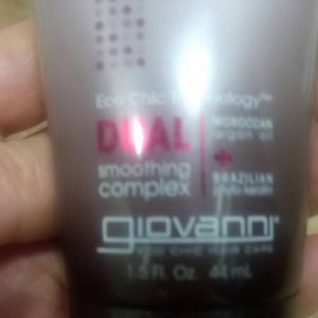 Giovanni, 2chic, Ultra-Sleek Shampoo, for All Hair Types, Brazilian Keratin & Argan Oil, 1.5 fl oz (44 ml)