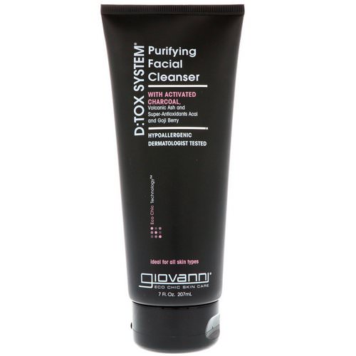 Giovanni, D:Tox System, Purifying Facial Cleanser, 7 fl oz (207 ml) فوائد