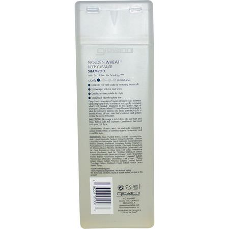 Giovanni, Golden Wheat Deep Cleanse Shampoo, 8.5 fl oz (250 ml):شامب, العناية بالشعر