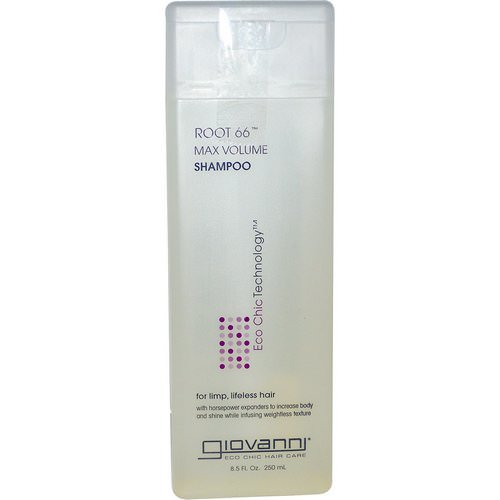 Giovanni, Root 66, Max Volume Shampoo, 8.5 fl oz (250 ml) فوائد