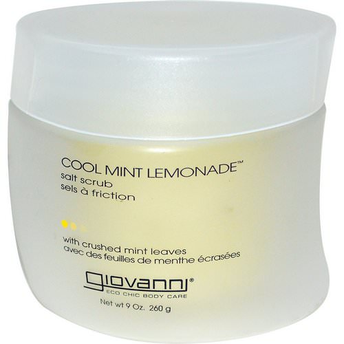 Giovanni, Salt Scrub, Cool Mint Lemonade, 9 oz (260 g) فوائد