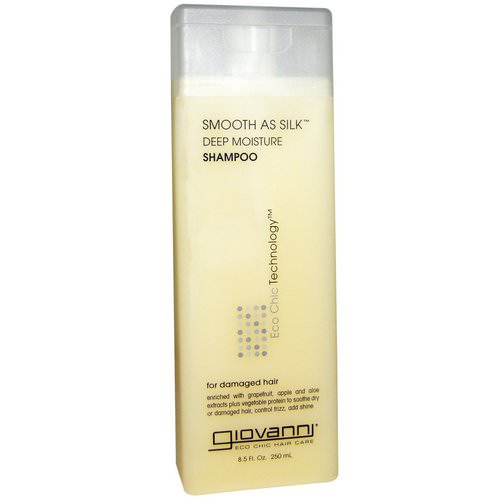 Giovanni, Smooth As Silk, Deep Moisture Shampoo, 8.5 fl oz (250 ml) فوائد