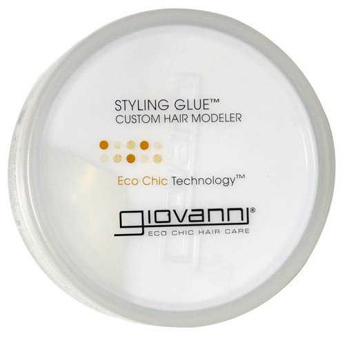 Giovanni, Styling Glue, Custom Hair Modeler, 2 oz (57 g) فوائد