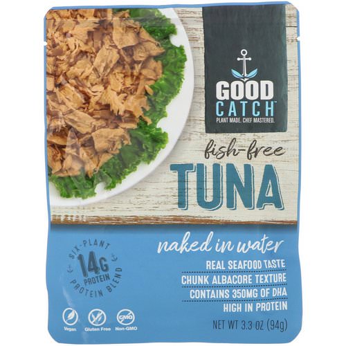 Good Catch, Fish-Free Tuna, Naked In Water, 3.3 oz (94 g) فوائد
