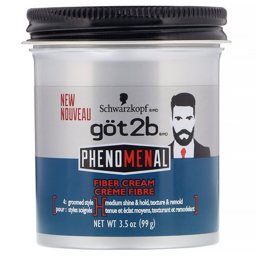 got2b, PhenoMENal Fiber Cream, 3.5 oz (99 g) فوائد