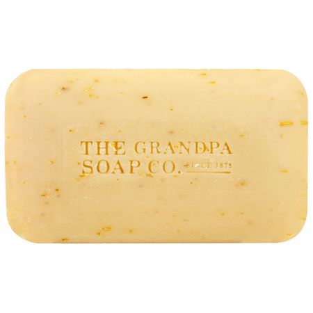Grandpas Exfoliating Soap Face Soap - صاب,ن ال,جه, صاب,ن التقشير, صاب,ن البار, الدش