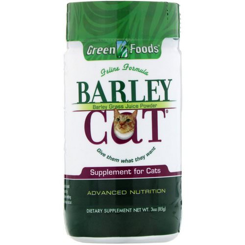 Green Foods, Barley Cat, 3 oz (85 g) فوائد