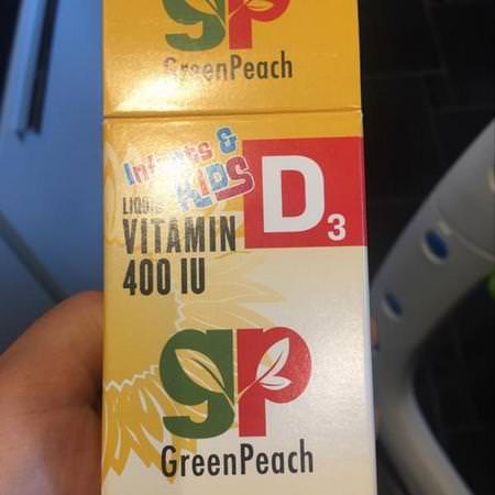 GreenPeach Children's Vitamin D Vitamin D