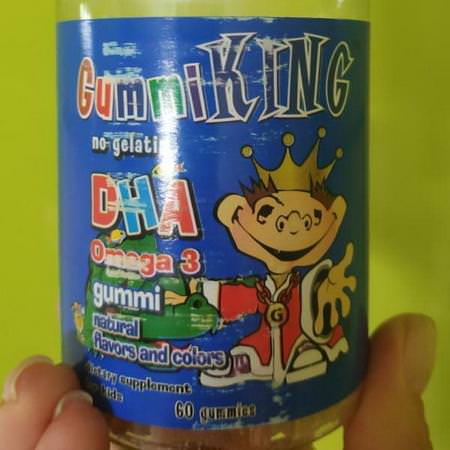 GummiKing Children's DHA Omegas - أ,ميغا, DHA للأطفال, صحة الأطفال, الأطفال