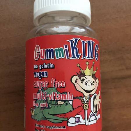 GummiKing, Sugar-Free Multi-Vitamin, For Kids, 60 Gummies