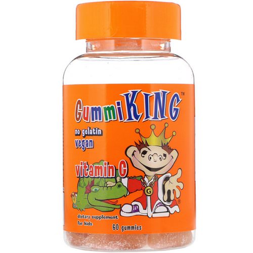 GummiKing, Vitamin C for Kids, 60 Gummies فوائد