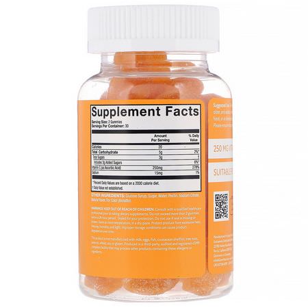 GummYum! Vitamin C Gummies, Natural Tart Orange Flavor, 125 mg, 60 Gummies:فيتامين C للأطفال, الصحة