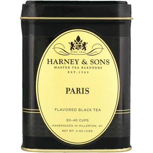 Harney & Sons, Black Tea, Paris, 4 oz فوائد