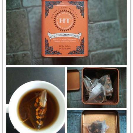 Harney & Sons, HT Tea Blend, Hot Cinnamon Sunset, 20 Tea Sachets, 1.4 oz (40 g)