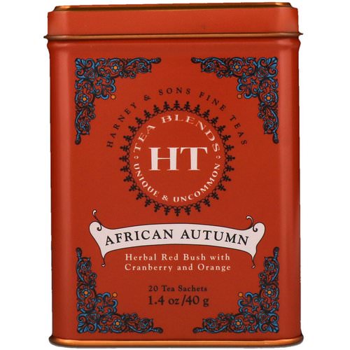 Harney & Sons, HT Tea Blend, African Autumn, 20 Tea Sachets, 1.4 oz (40 g) فوائد