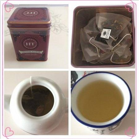 Harney & Sons, HT Tea Blend, Chinese Flower, 20 Tea Sachets, 1.4 oz (40 g)