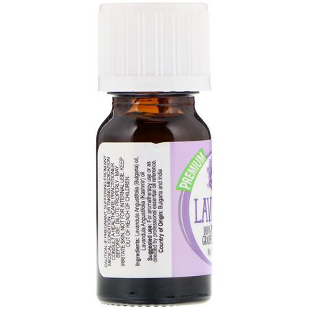 Healing Solutions, 100% Pure Kashmir Grade Essential Oil, Lavender, 0.33 fl oz (10 ml):زيت اللافندر ,الزي,ت الأساسية
