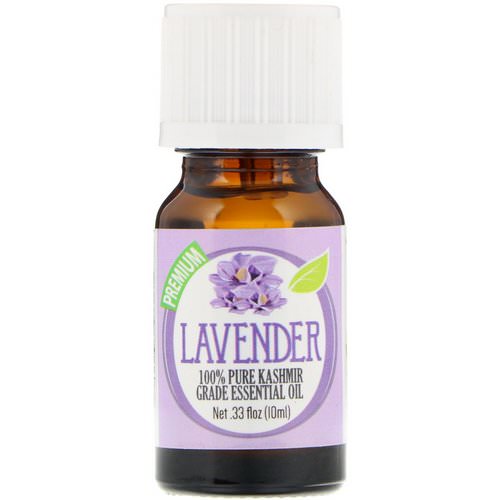 Healing Solutions, 100% Pure Kashmir Grade Essential Oil, Lavender, 0.33 fl oz (10 ml) فوائد