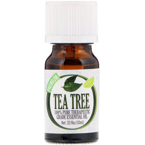 Healing Solutions, 100% Pure Therapeutic Grade Essential Oil, Tea Tree, 0.33 fl oz (10 ml) فوائد