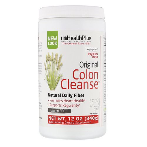Health Plus, Original Colon Cleanse, 12 oz (340 g) فوائد