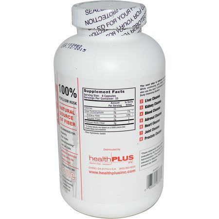 Health Plus, The Original Colon Cleanse, One, 625 mg, 200 Capsules:Colon تطهير الجسم, المكملات