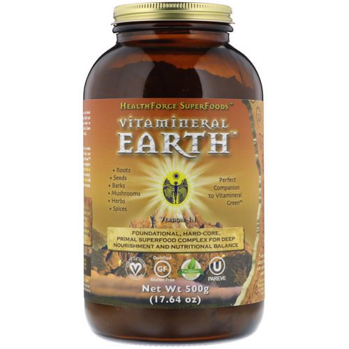 HealthForce Superfoods, Vitamineral Earth, 17.64 oz (500 g) فوائد