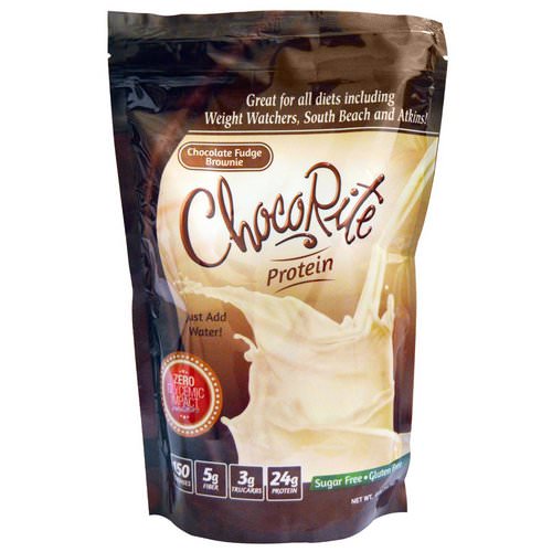 HealthSmart Foods, ChocoRite Protein, Chocolate Fudge Brownie, 14.7 oz (418 g) فوائد